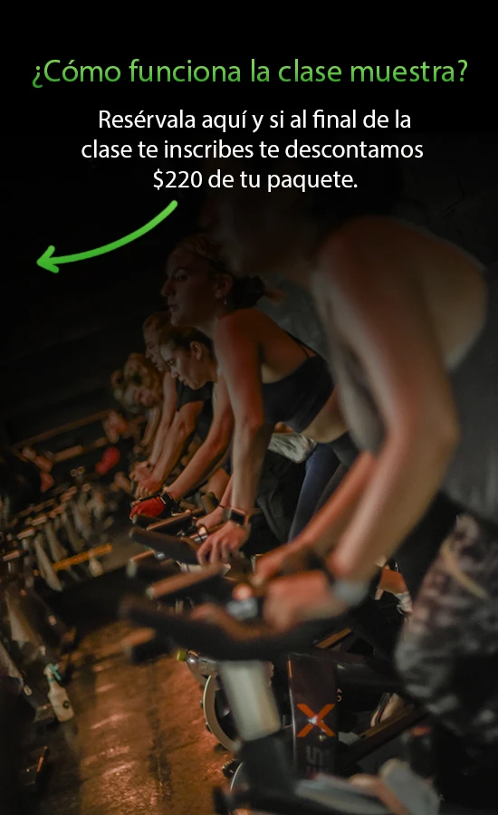 Reserva clase muestra